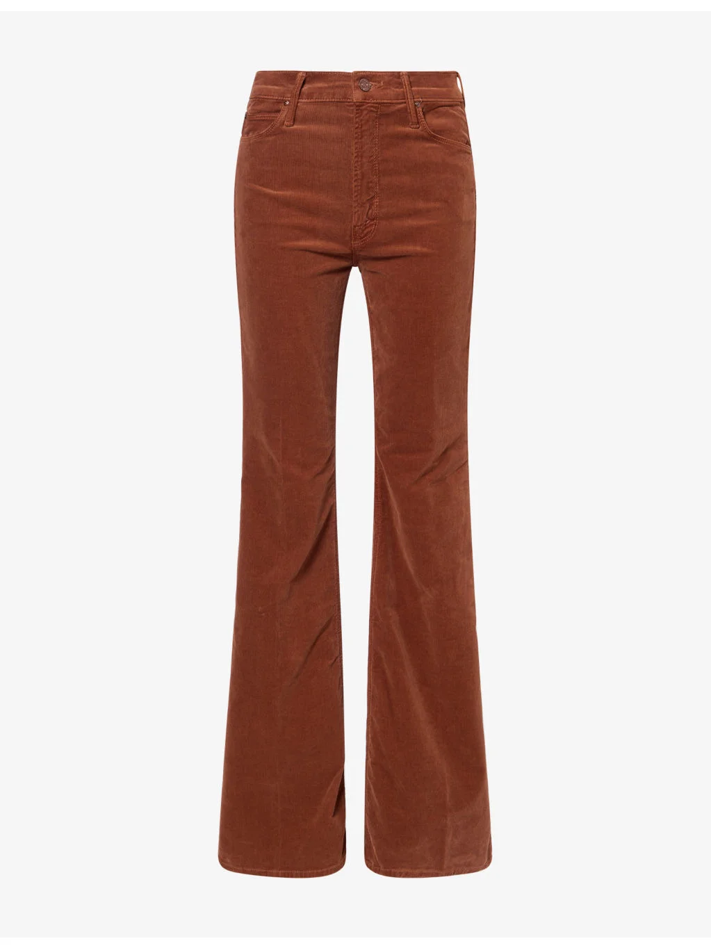 The Doozy Flared-Leg Cotton-Blend Trousers - 1