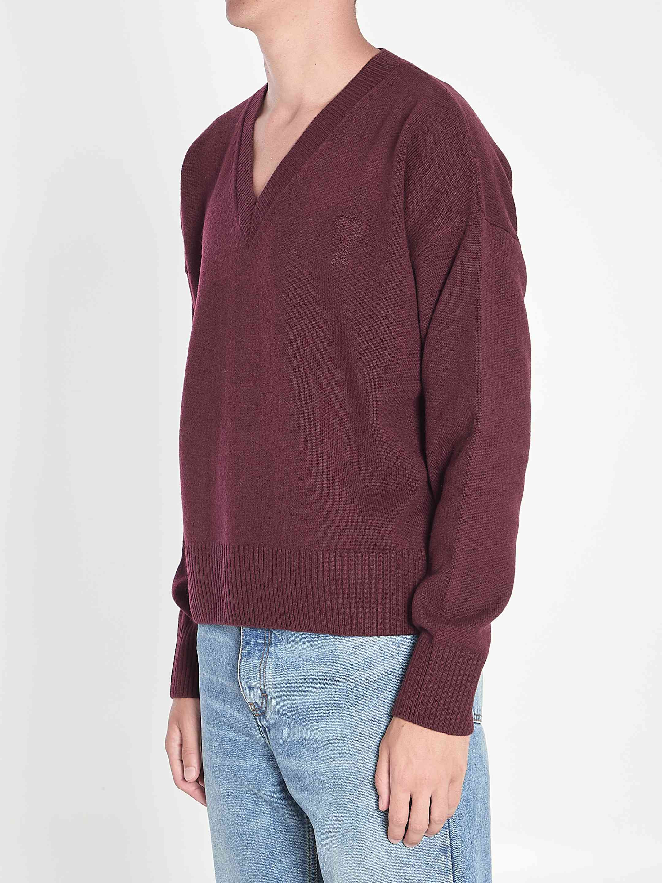 Ami Paris Men Ami De Coeur Pullover - 2