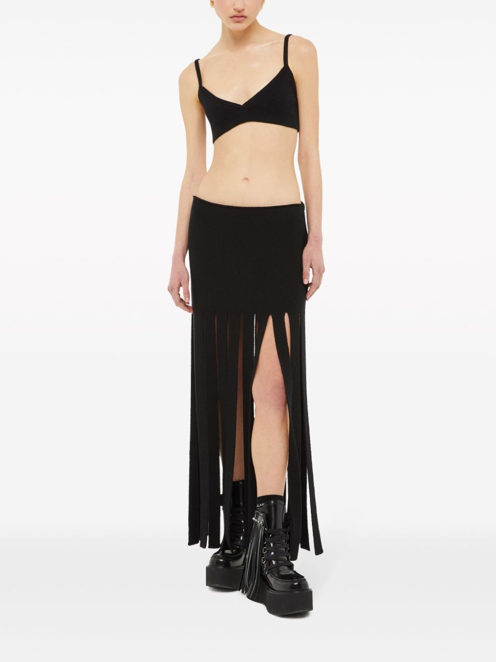 Fair Winds fringed skirt - 3