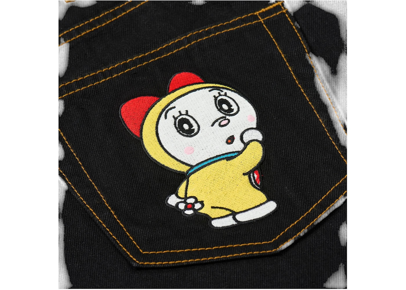Palace Doraemon P90 Jean Black Stone Wash - 3