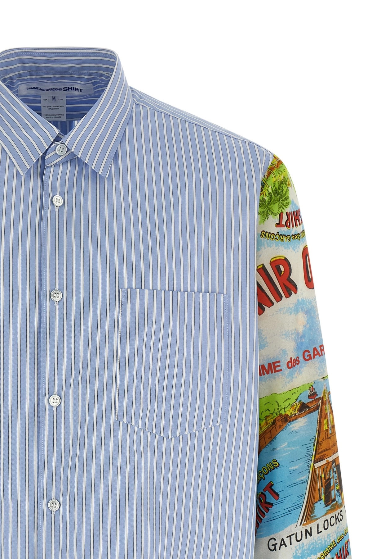 Patterned sleeve shirt - 3