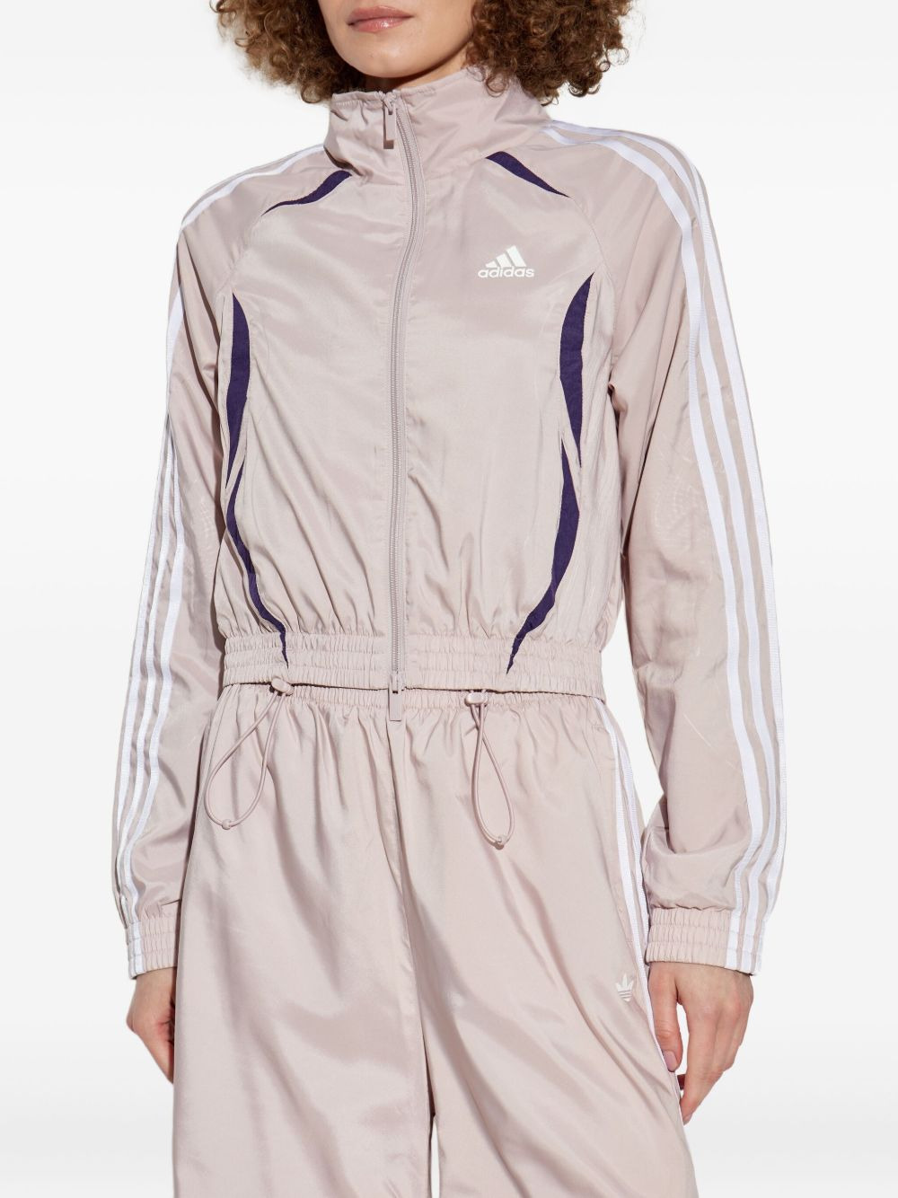 three-stripe cropped track jacket - 3