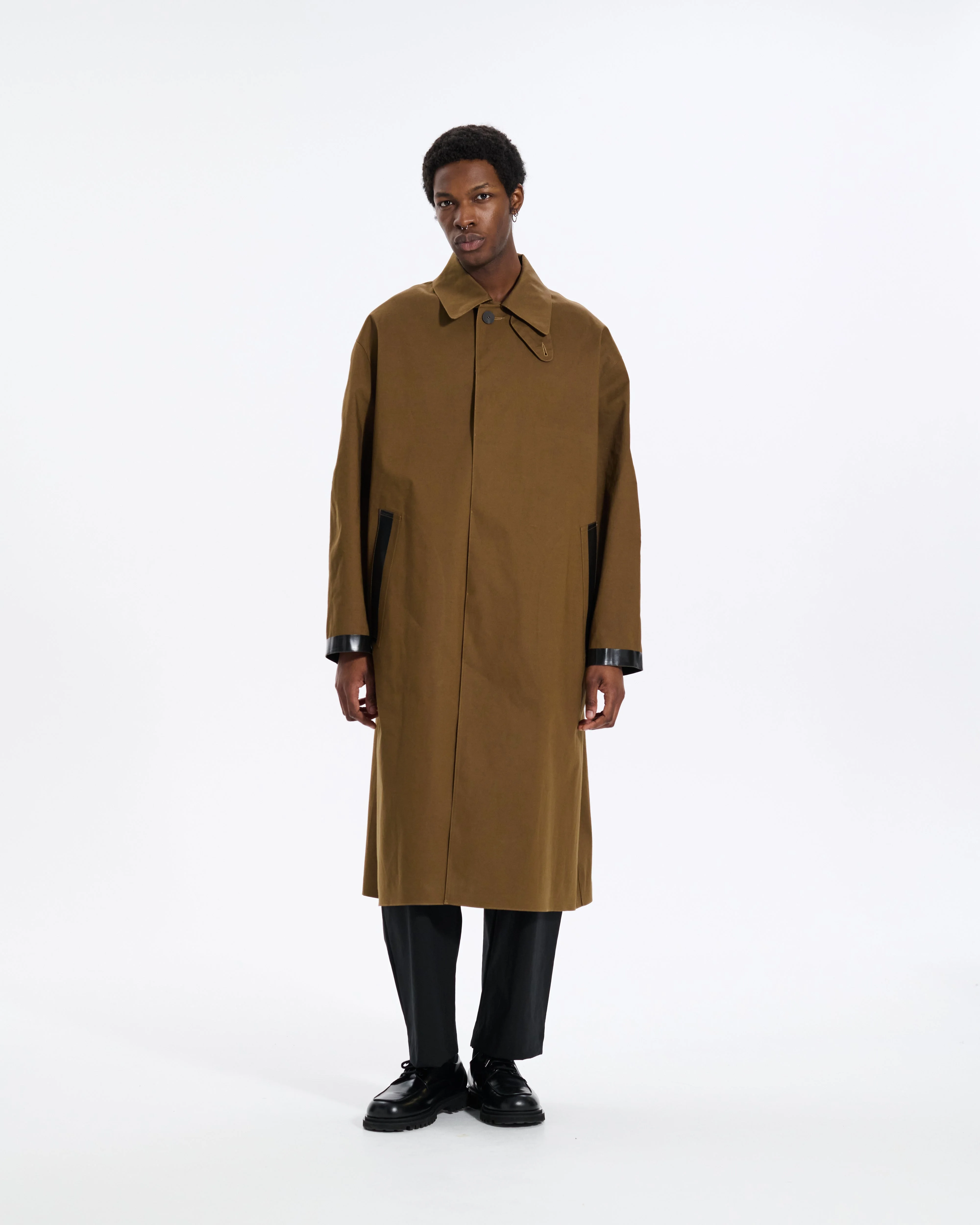 Ettrick Rubberised Long Coat - 1