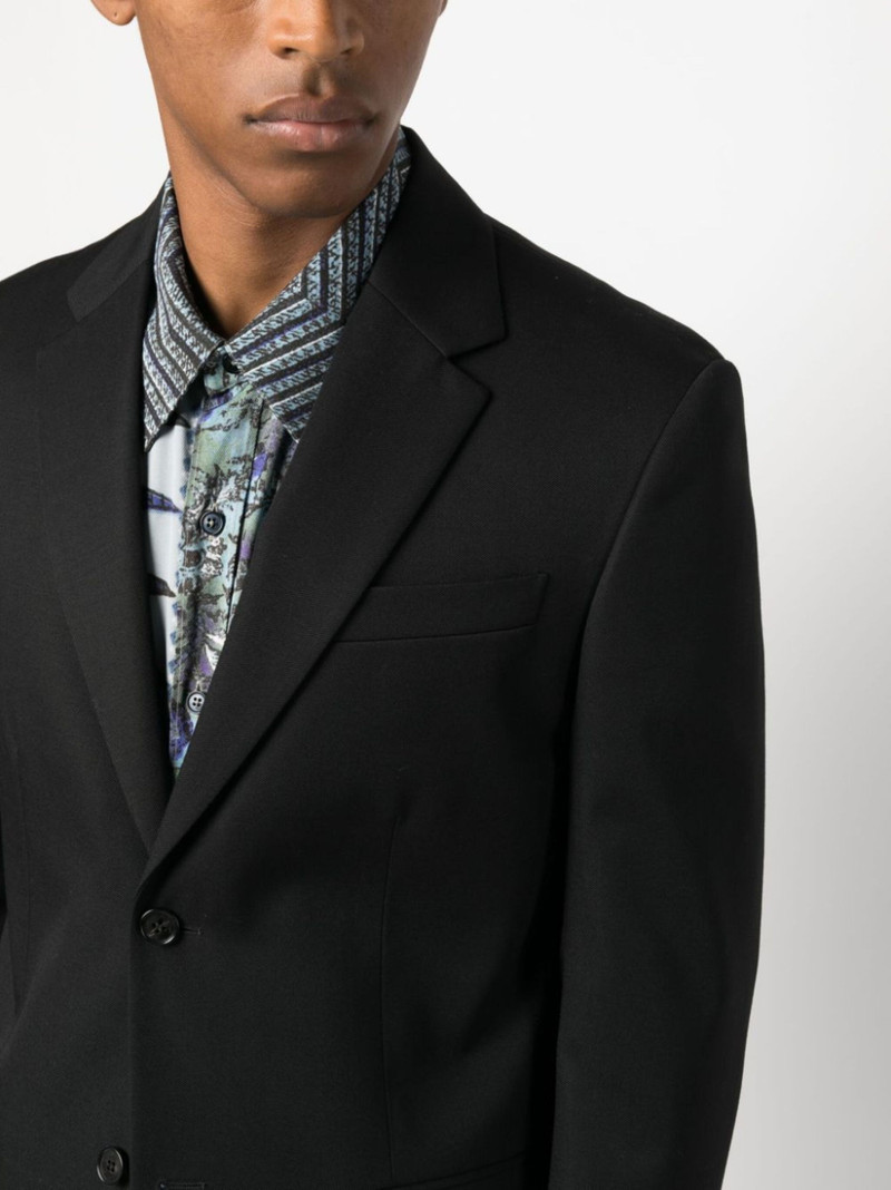 single-breasted wool blazer 5