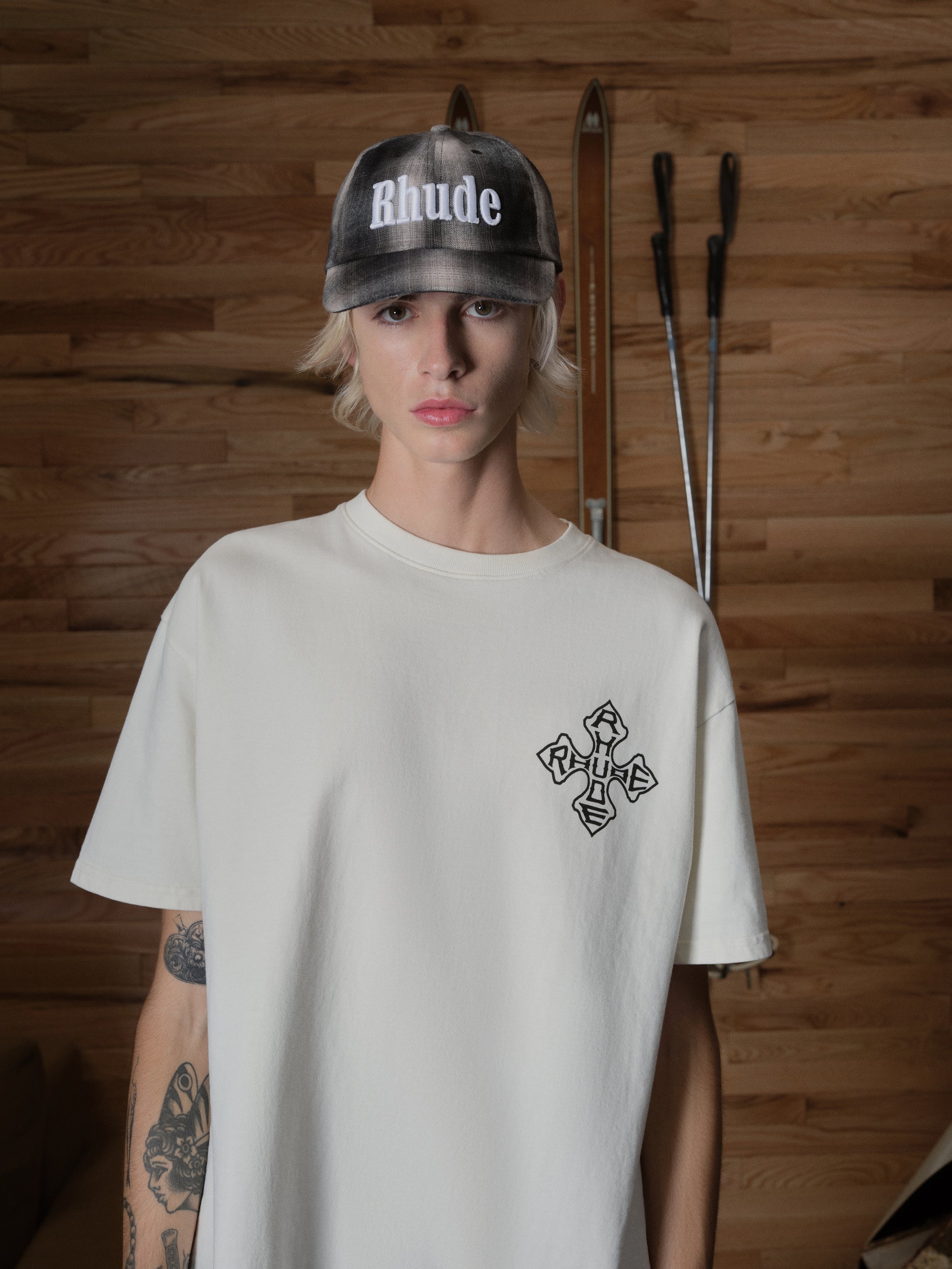LOGO FLANNEL 6-PANEL HAT - 2