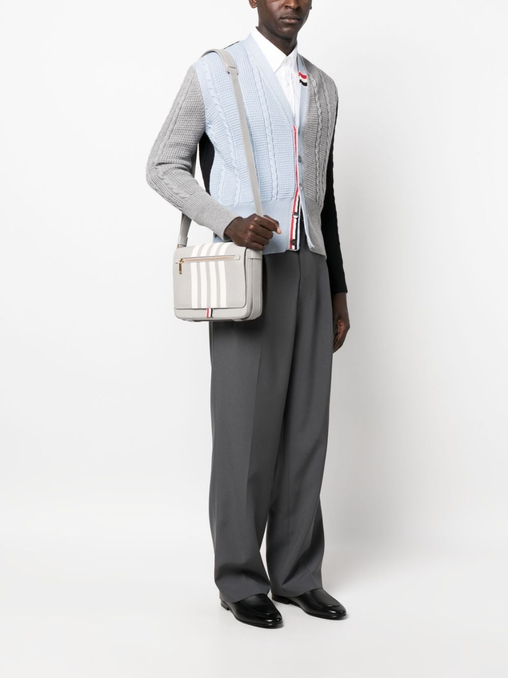Reporter 4-Bar stripe shoulder bag - 2