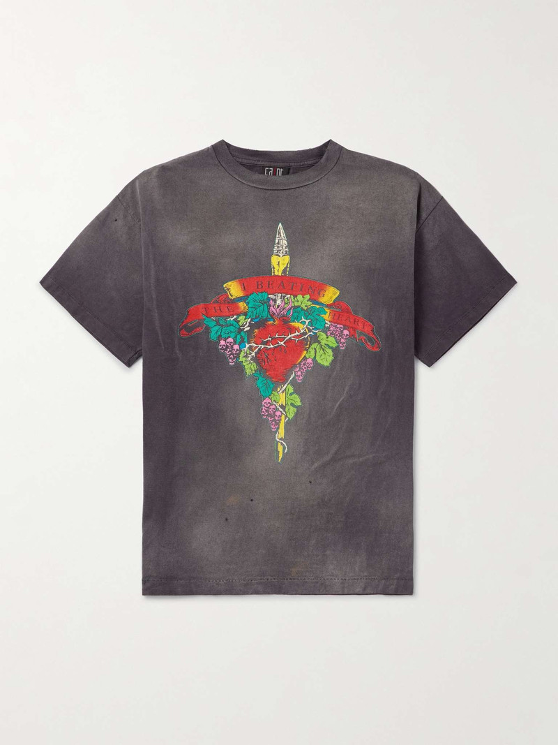 + LASTMAN Printed Cotton-Jersey T-Shirt - 1