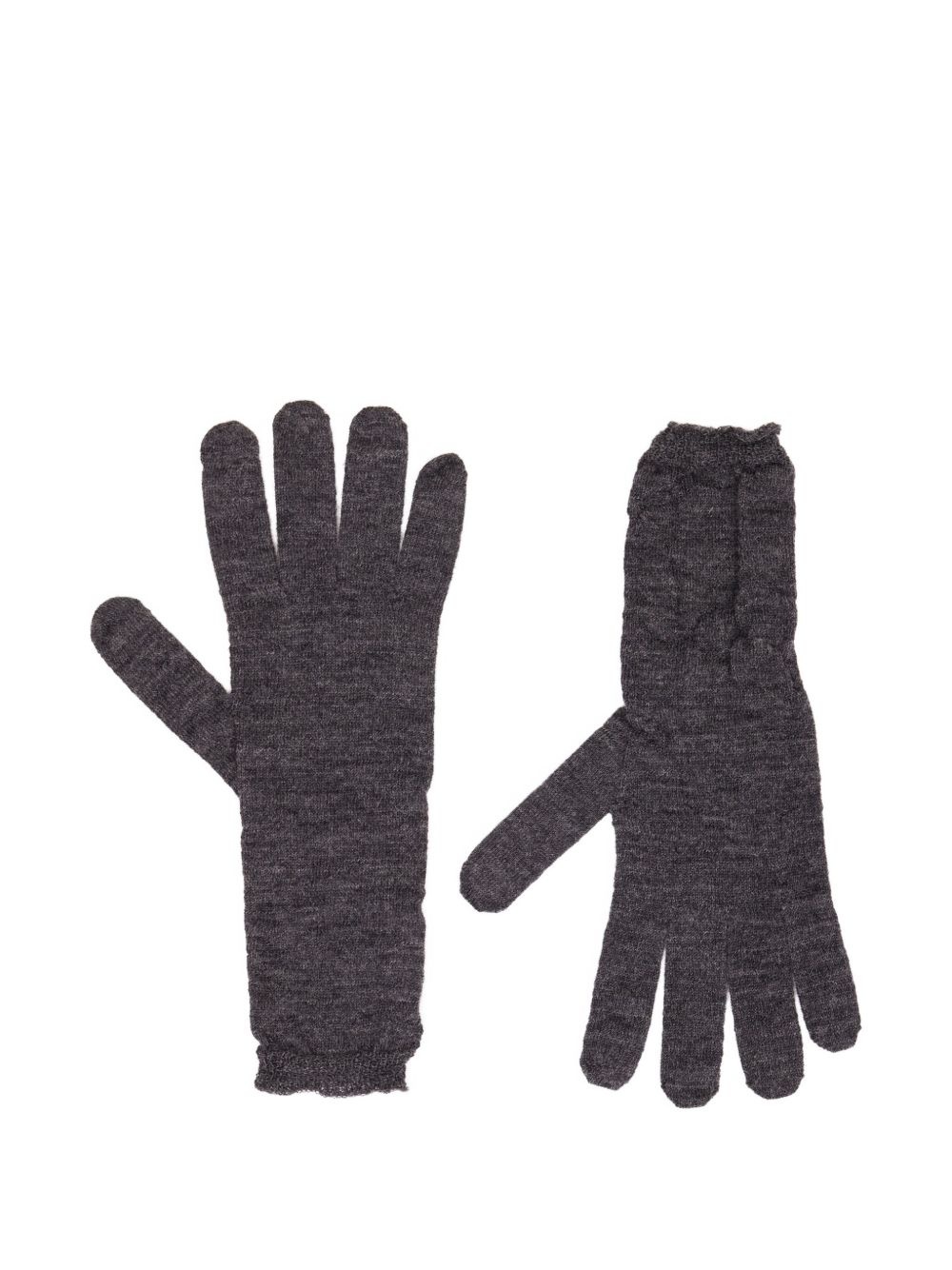 numbers-motif gloves - 2