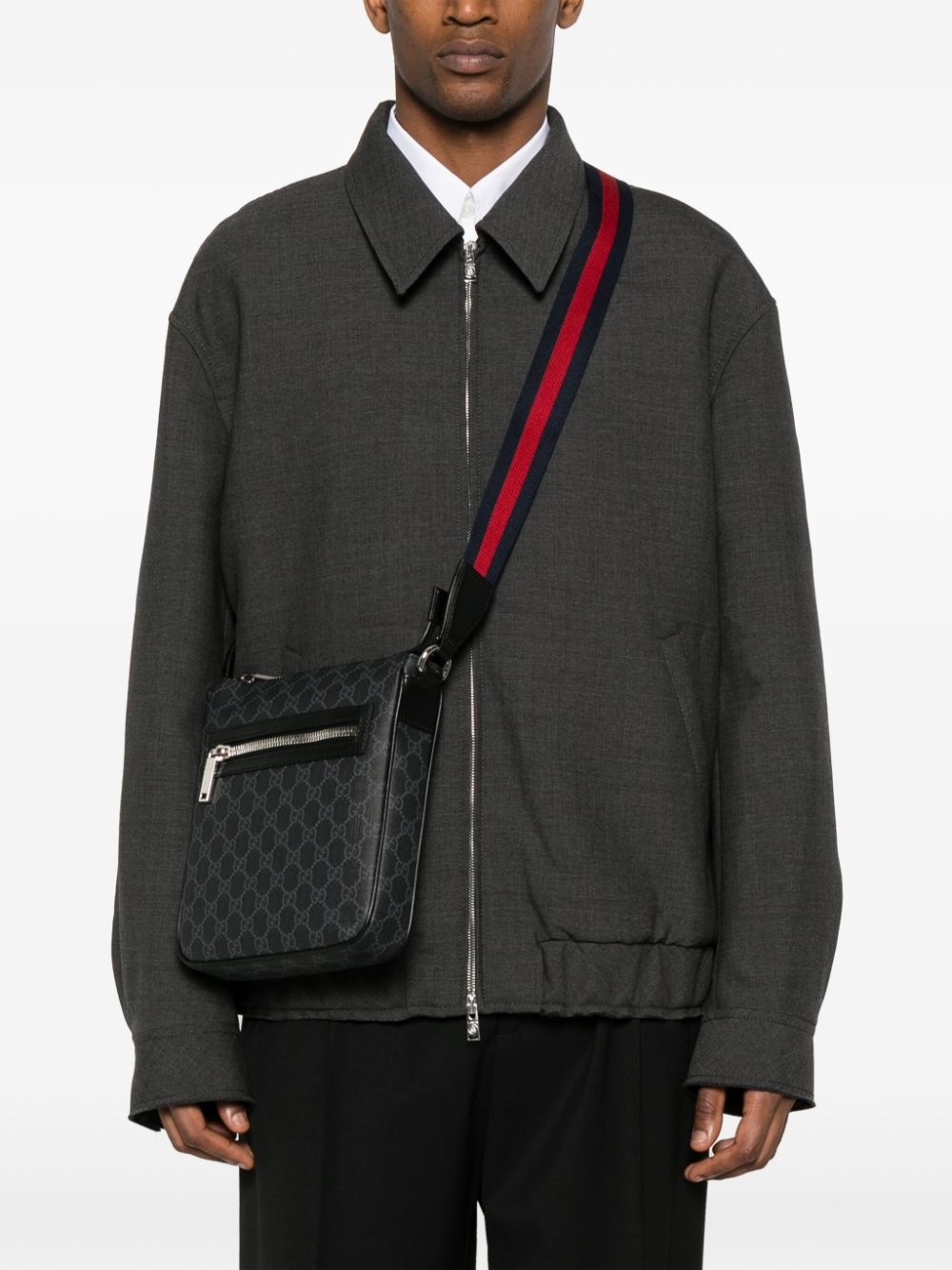 GG Supreme canvas messenger bag - 2