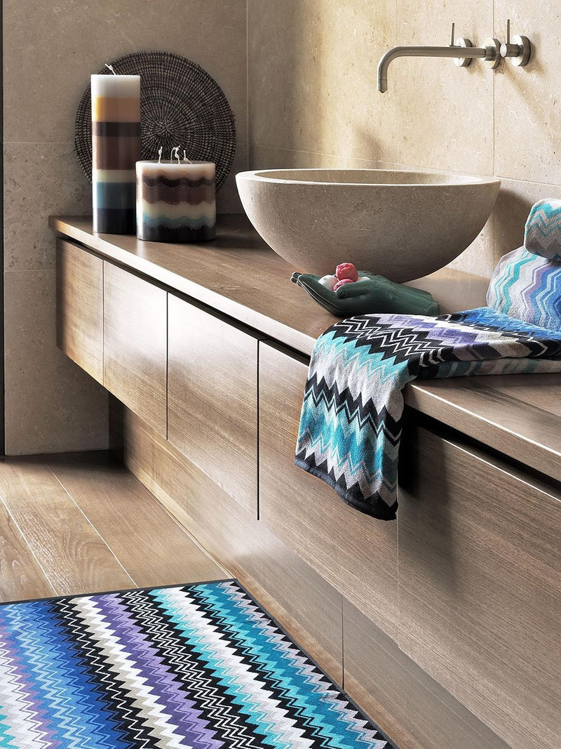 Giacomo chevron print towels (set of 2) 5
