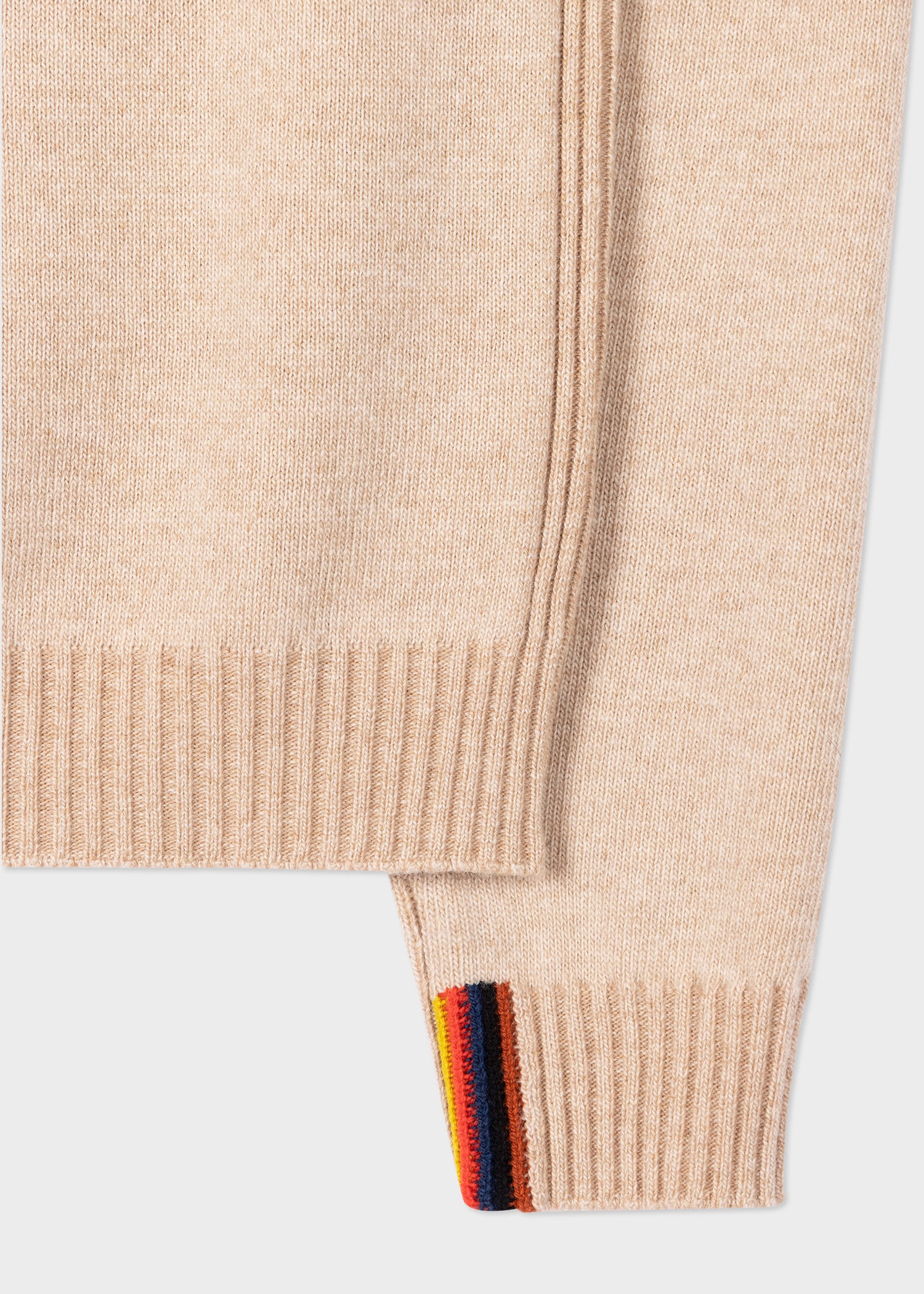 Lambswool Half-Zip Sweater - 2