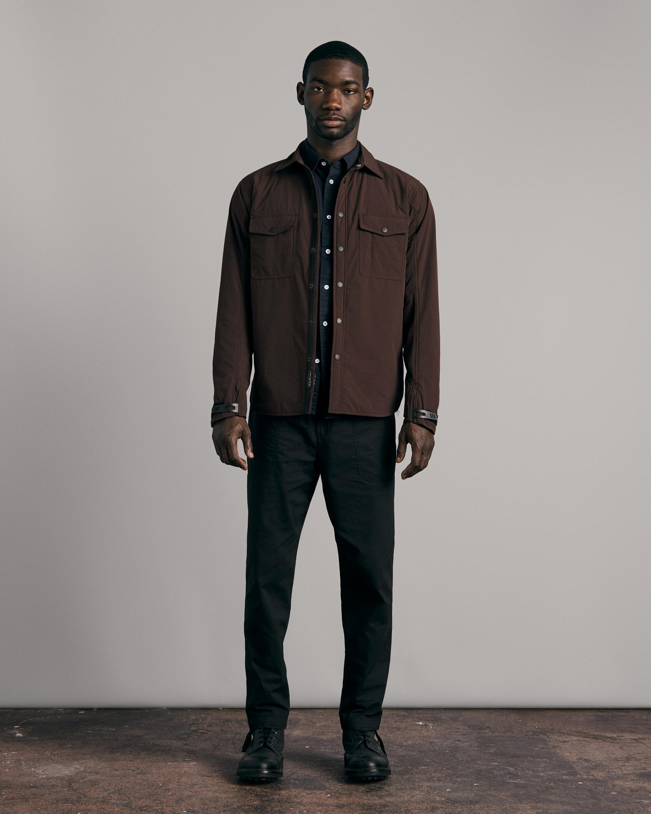 Filled Nylon Engineered Shirt Jacket
Classic Fit Shirt - 2