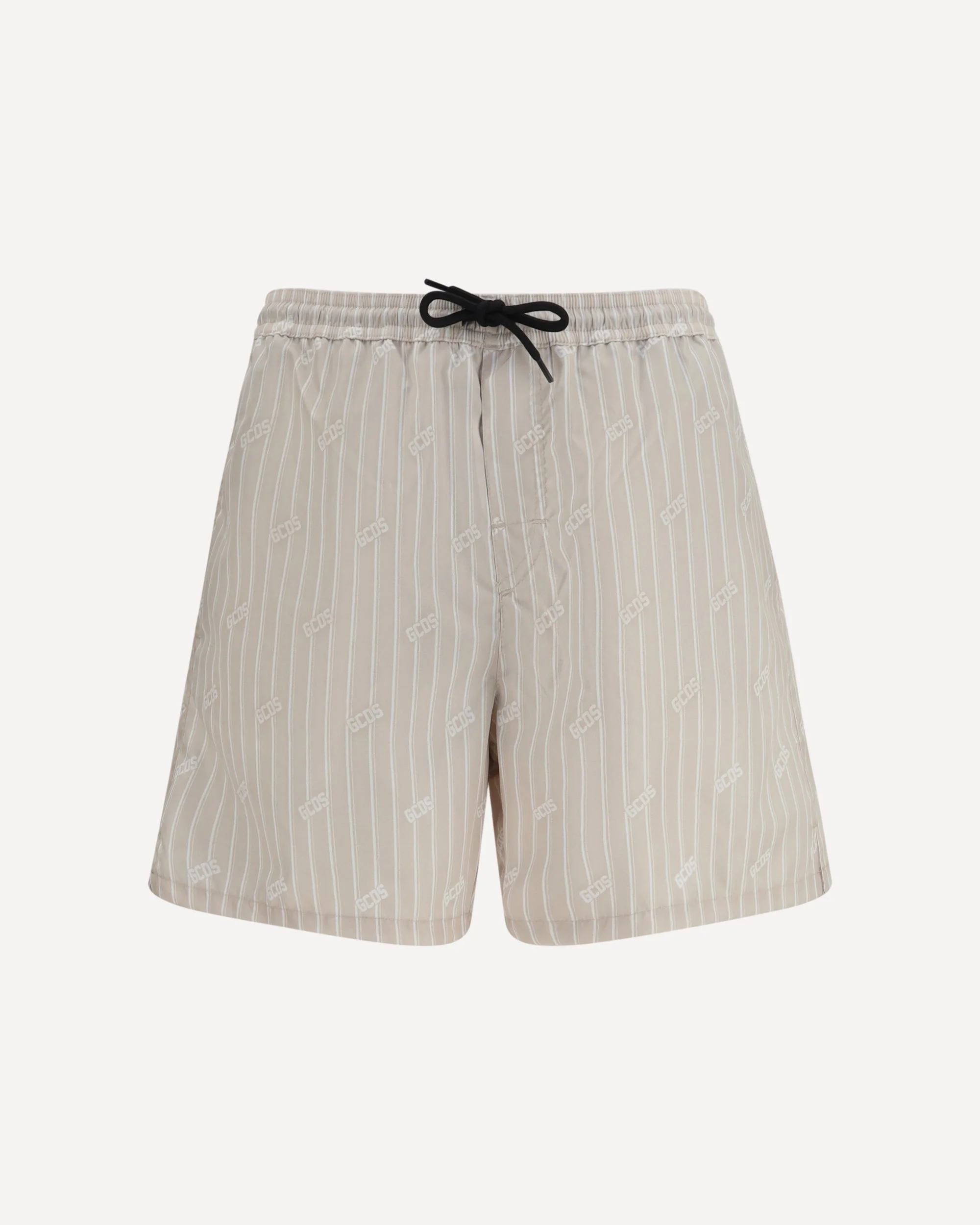 Striped all-over logo Shorts - 1