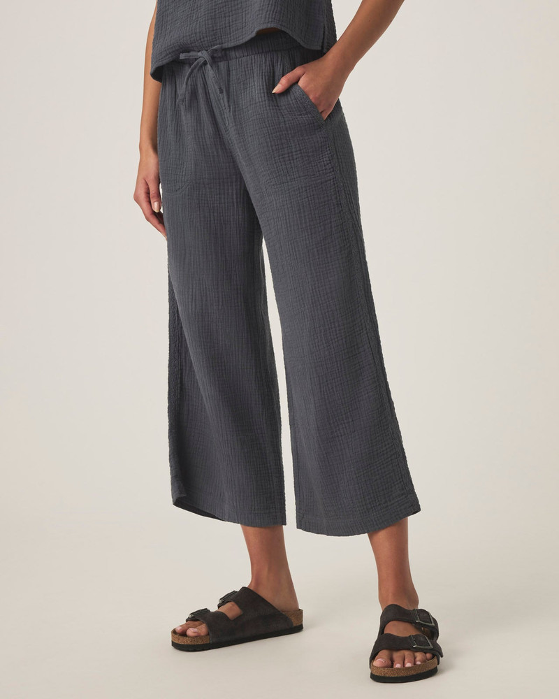 Kit Gauze Crochet Palazzo Pant 4