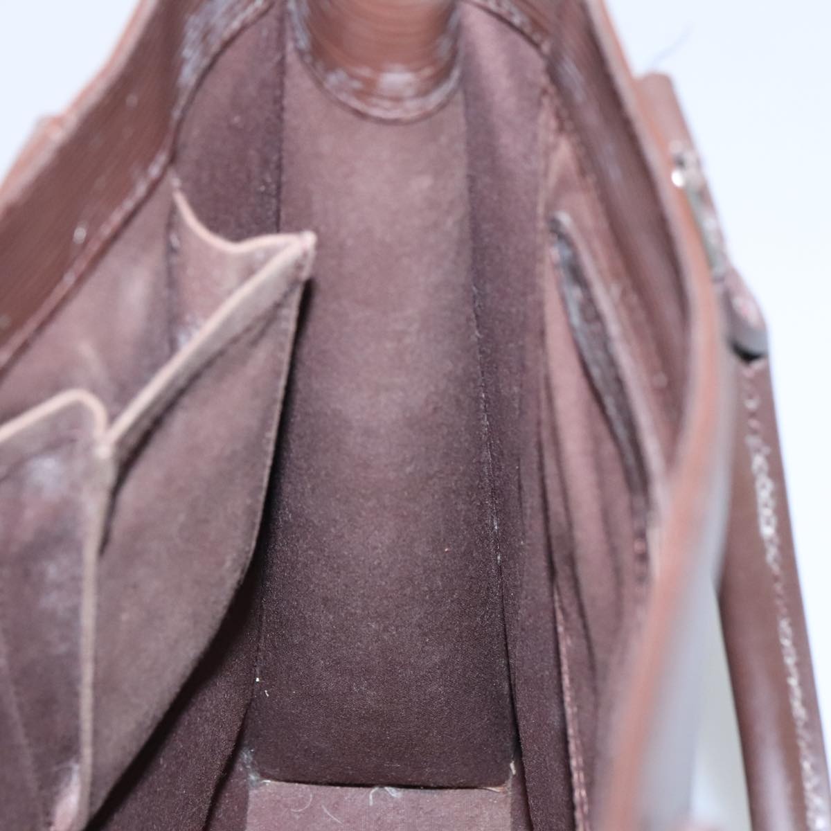 LOUIS VUITTON Epi Sac Plat Hand Bag Mocha Brown M5908d M5908d - 16