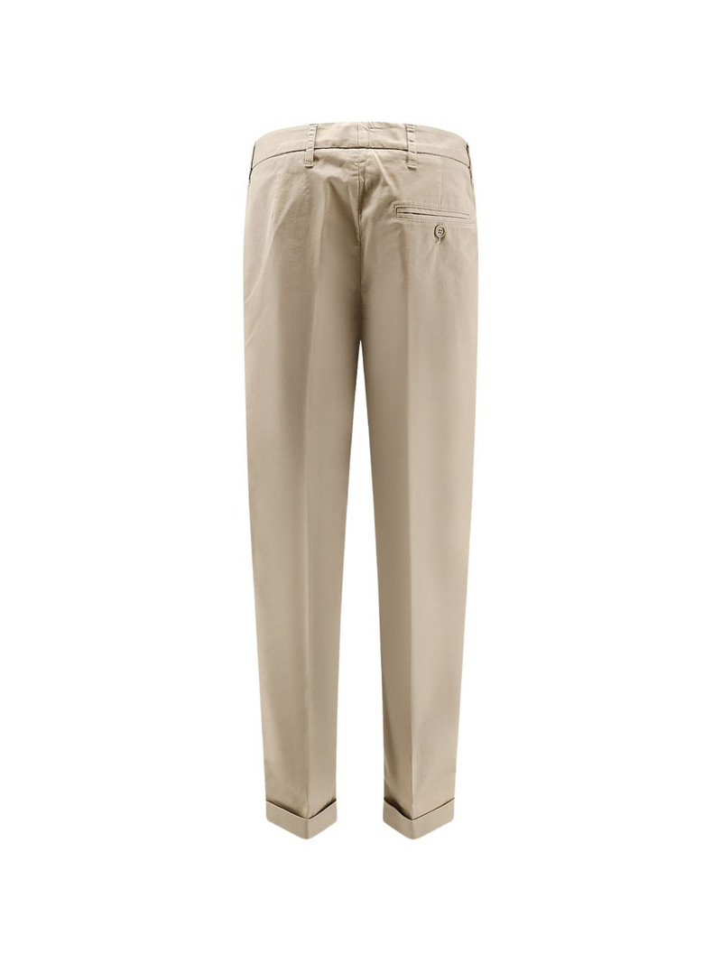 Aspesi pressed-crease turn-up trousers outlook