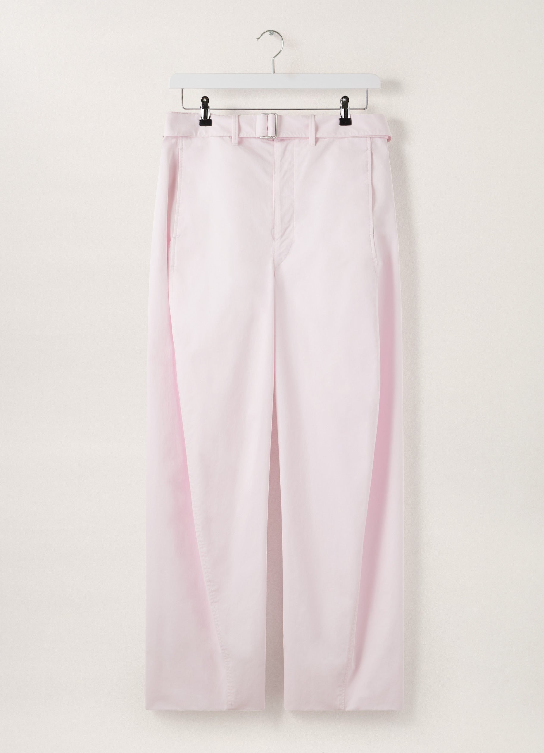 LIGHT BELTED TWISTED PANTS
COTTON TWILL - 1