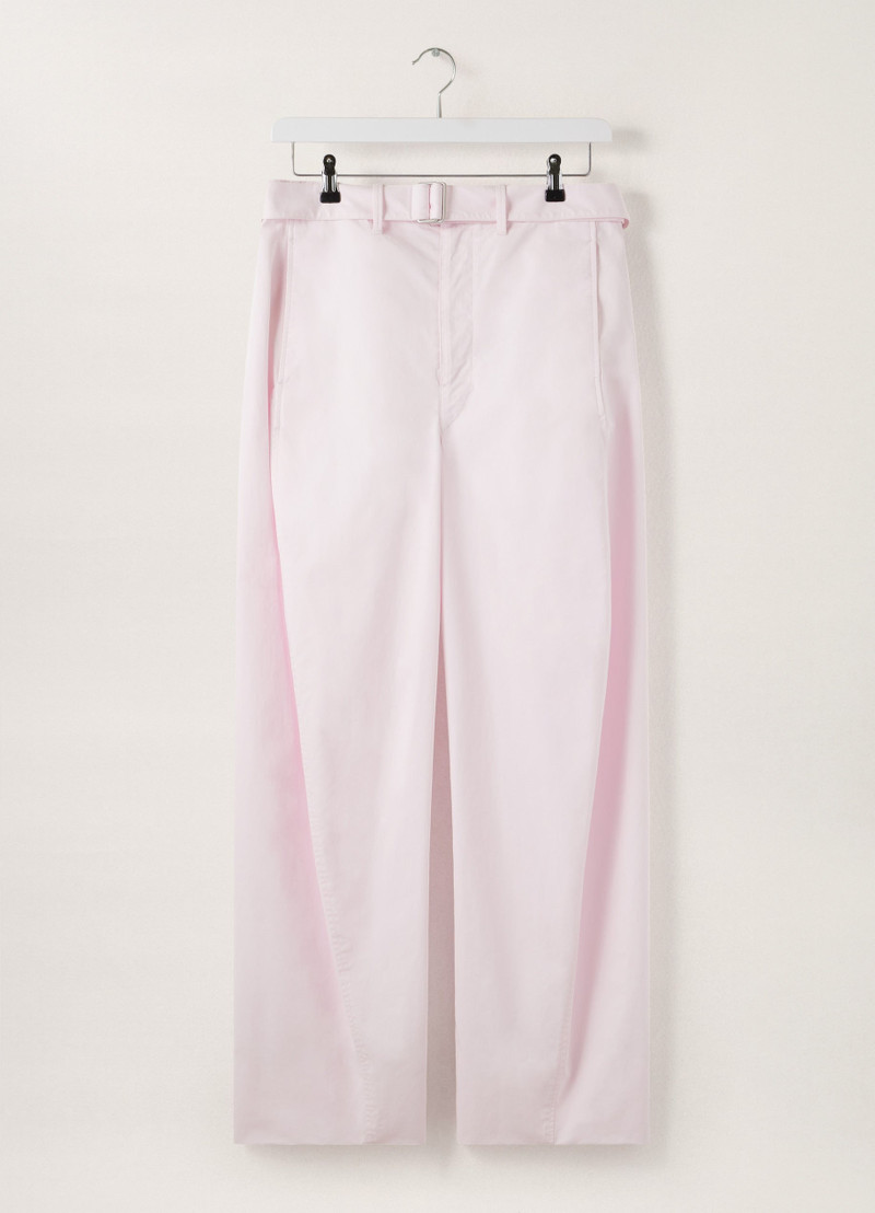 LIGHT BELTED TWISTED PANTS
COTTON TWILL 1