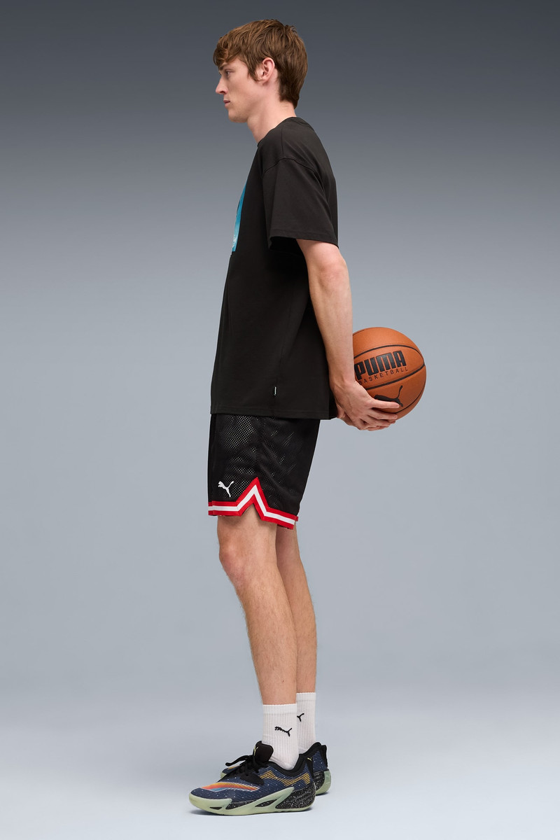 Hoops x E.T. Men's Reversible Basketball Shorts 5