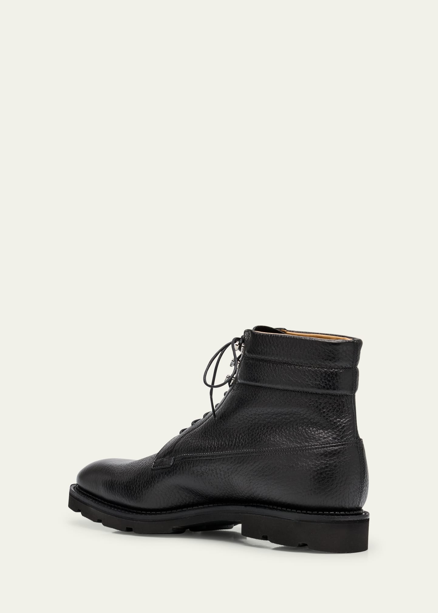 Men's Alder Grained Leather Hiking Boots - 2