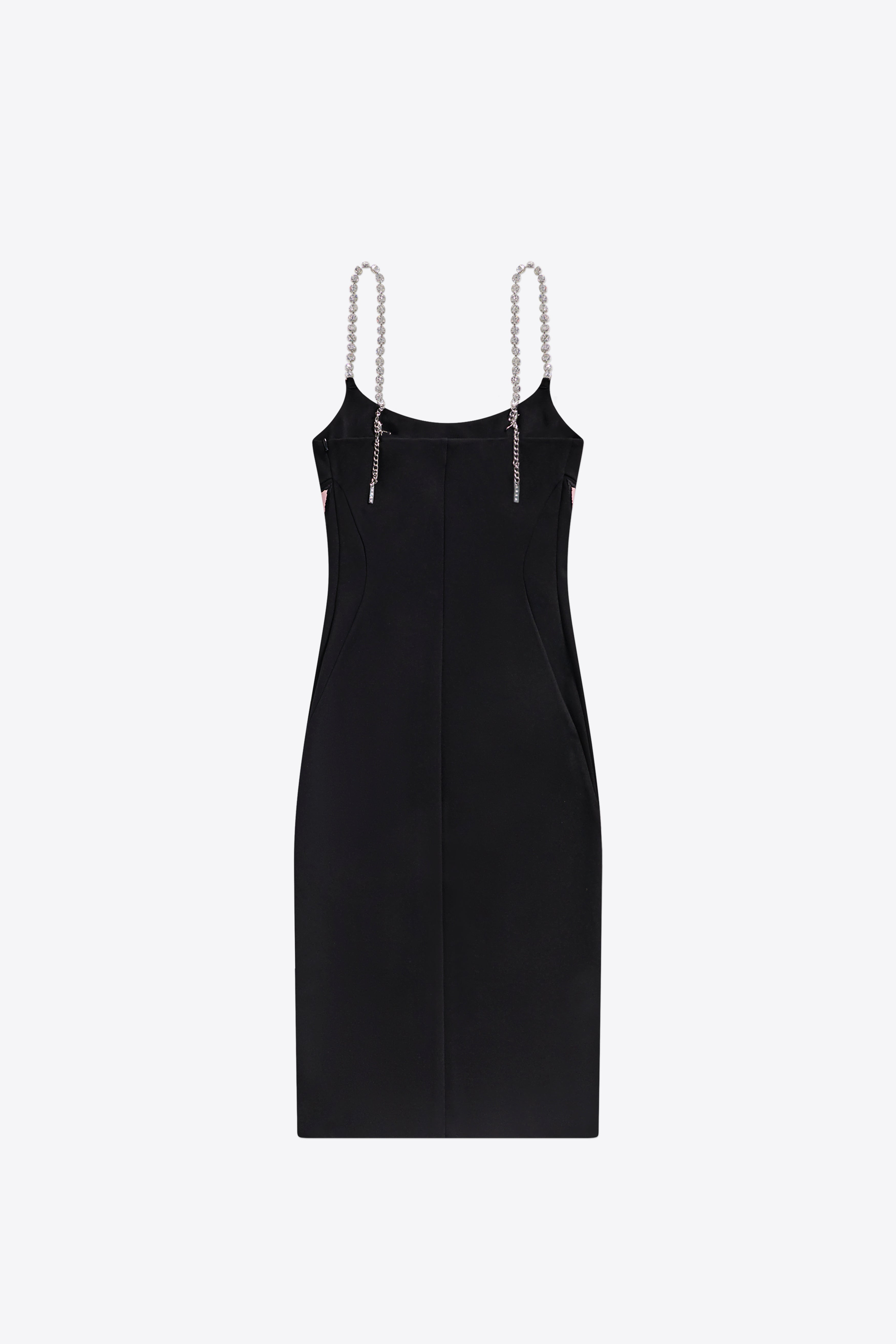 COLORBLOCK LILY FLOWER MIDI DRESS - 2