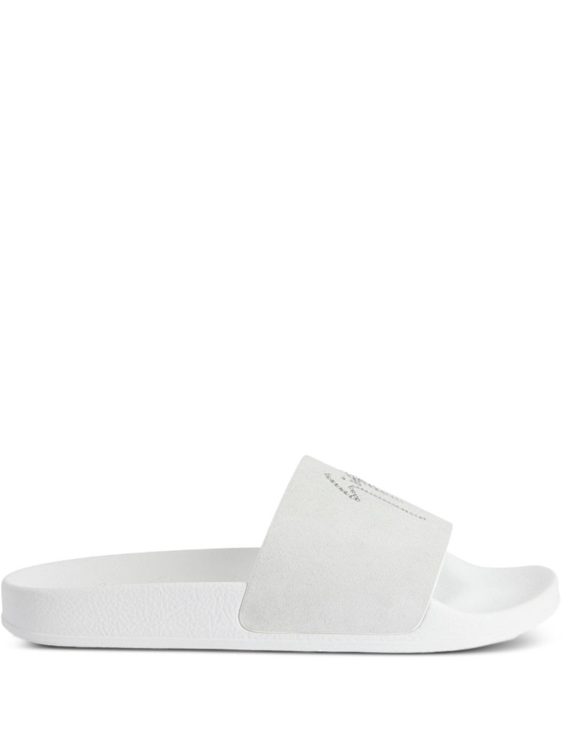 embellished leather slides 1