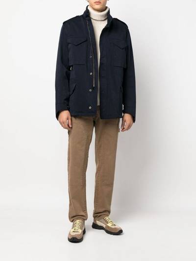Ten C zip-fastening military jacket outlook