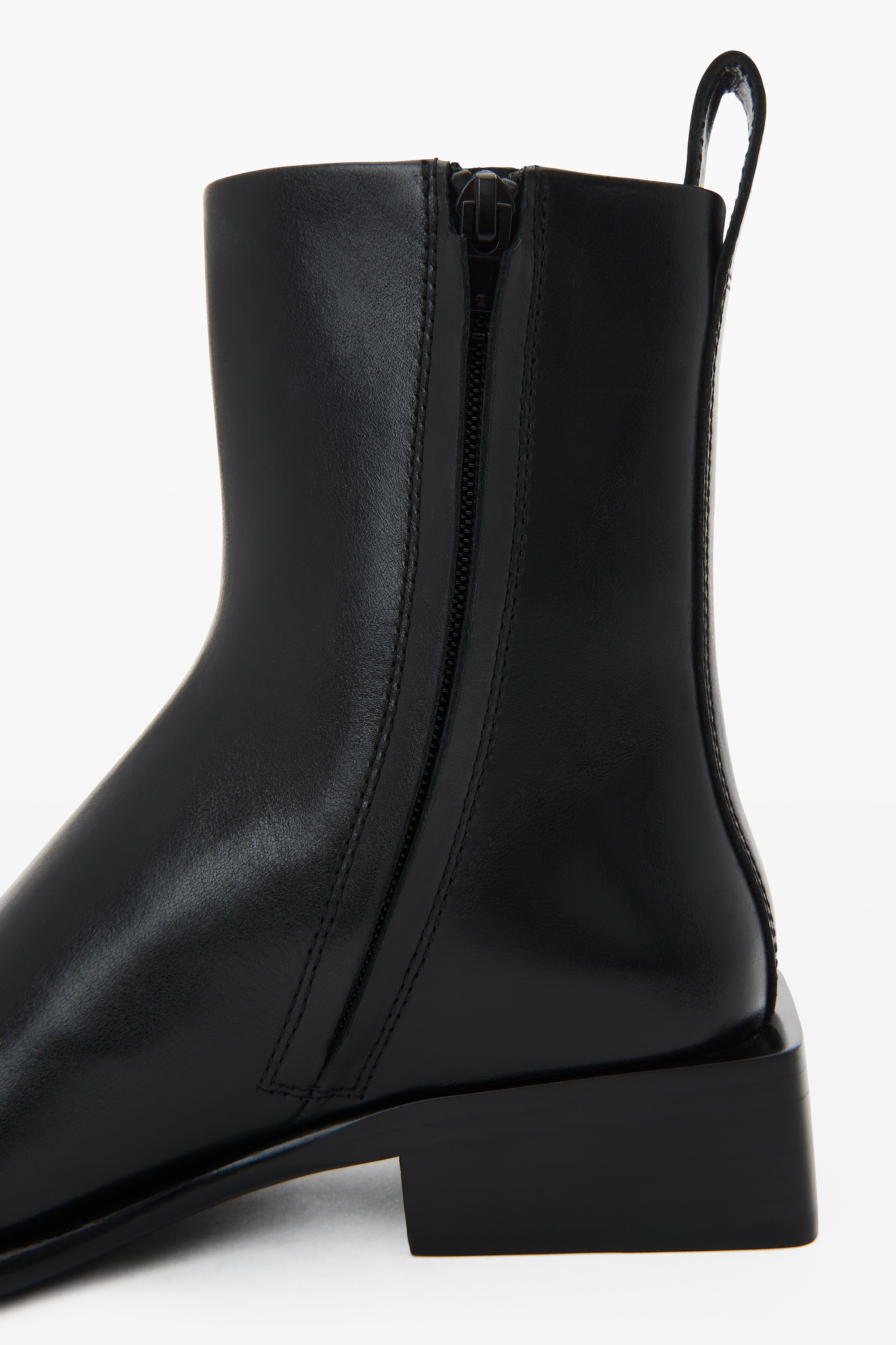 throttle leather ankle boot - 3