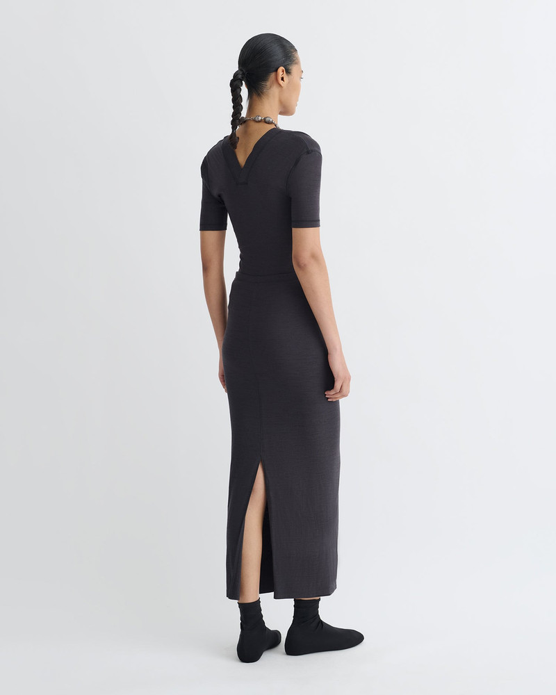 Wool Jersey Henley Top 5