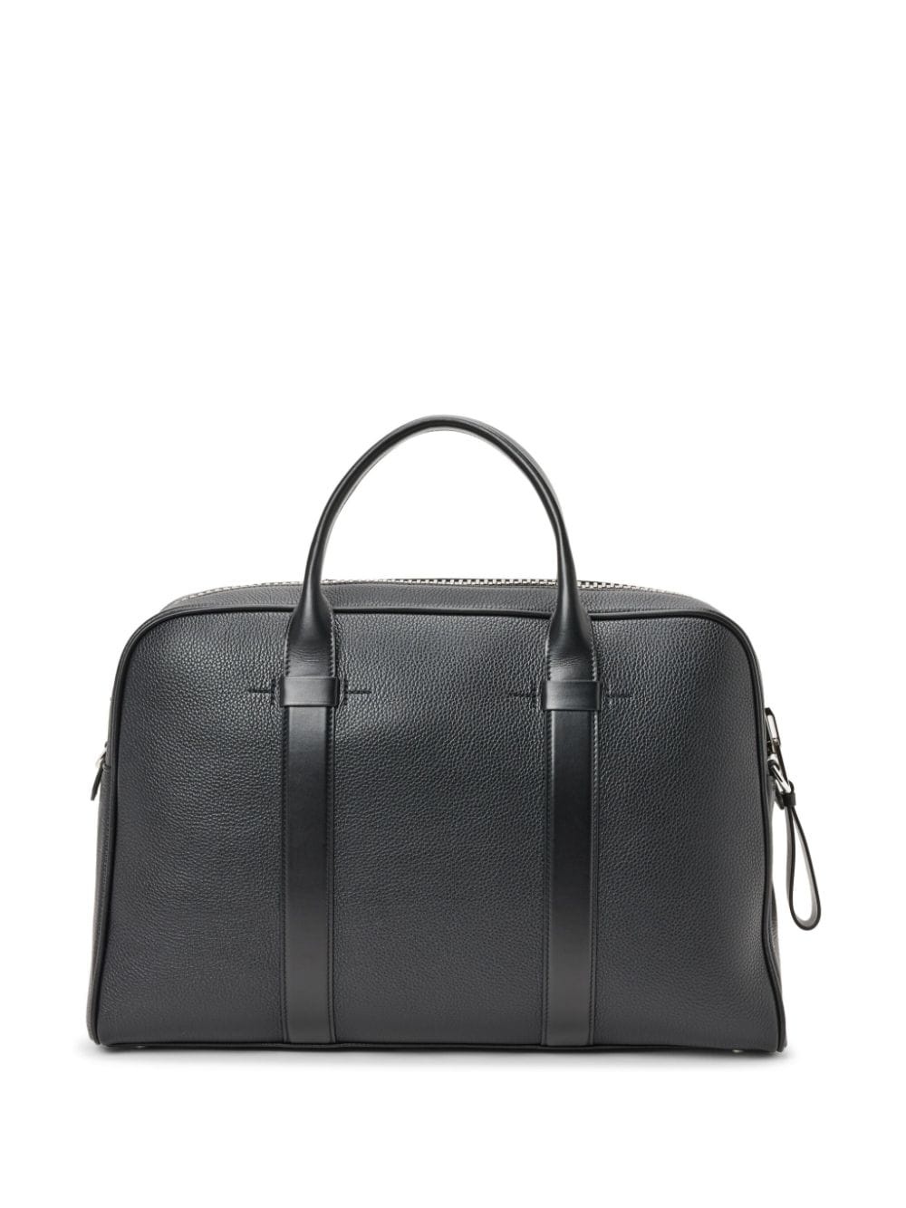 pebbled leather briefcase - 2
