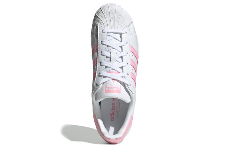 (WMNS) adidas Superstar 'True Pink' FU7444 - 4