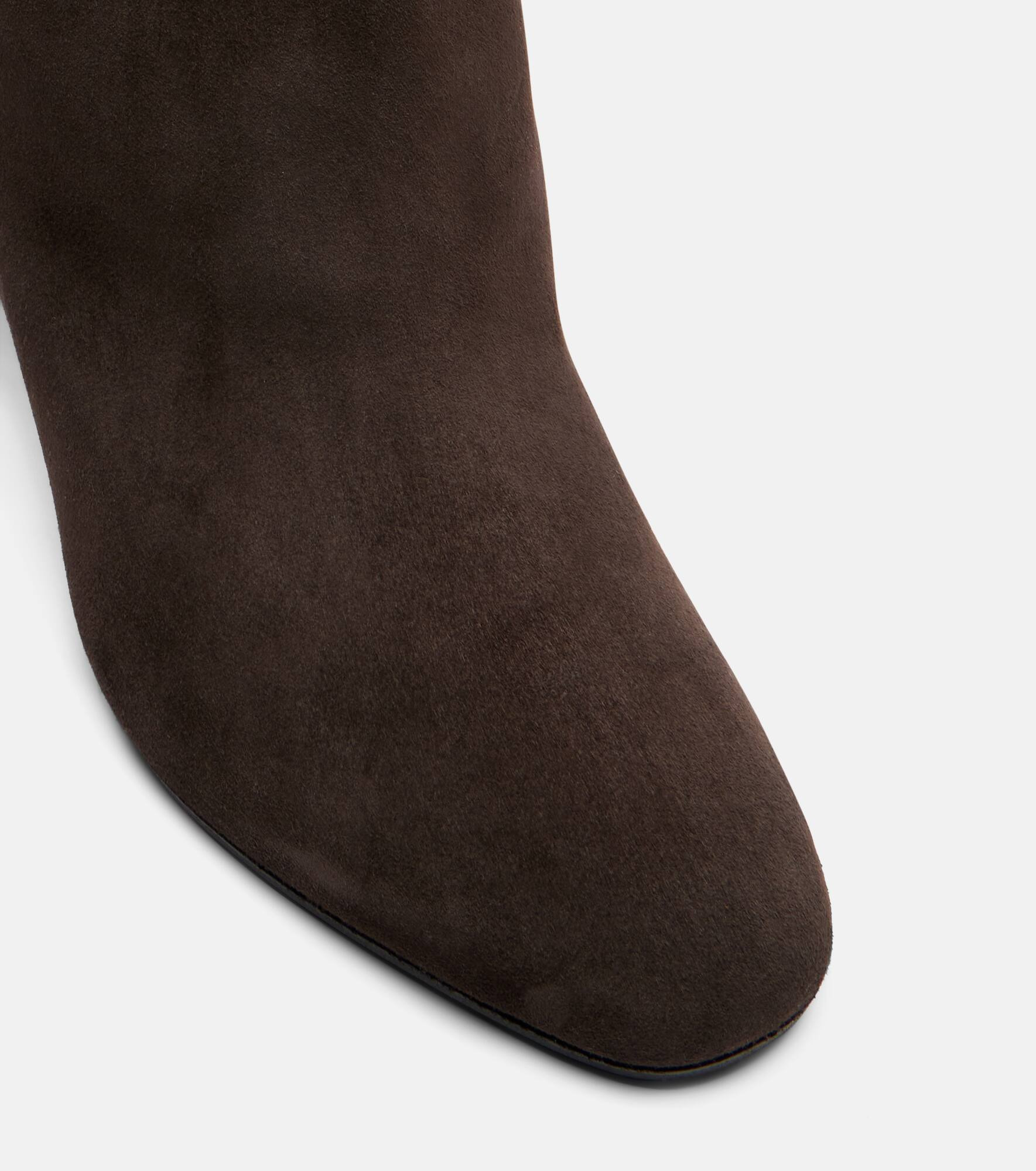 Very Bow 85 suede knee-high boots - 5