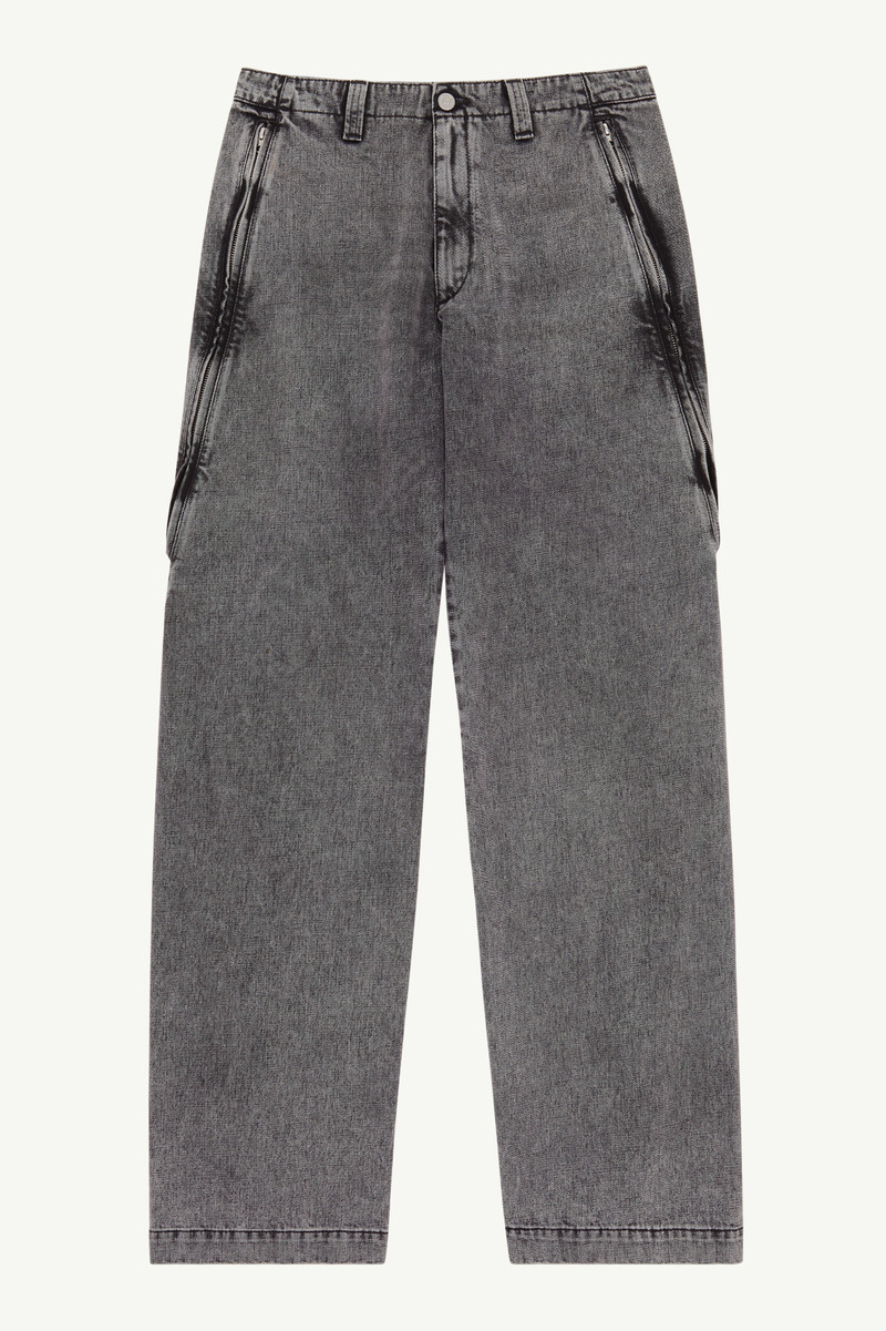 Black Denim Trousers 1