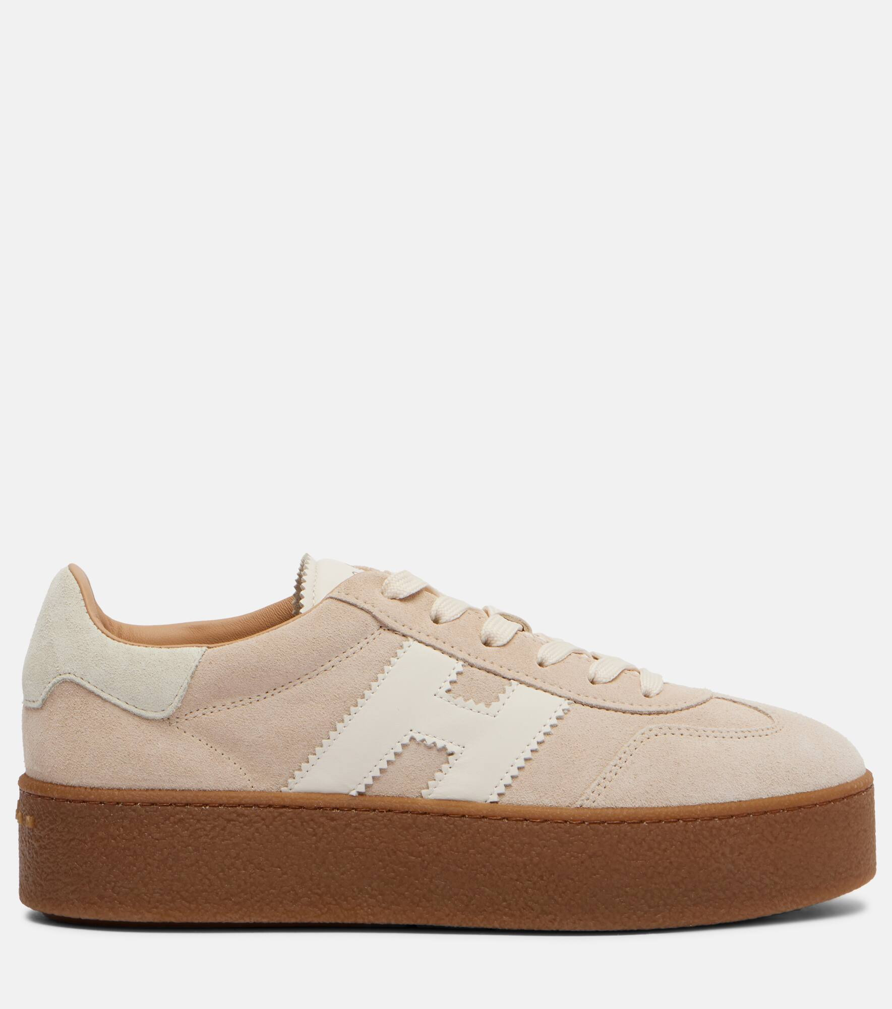 Hogan Cool suede platform sneakers - 4