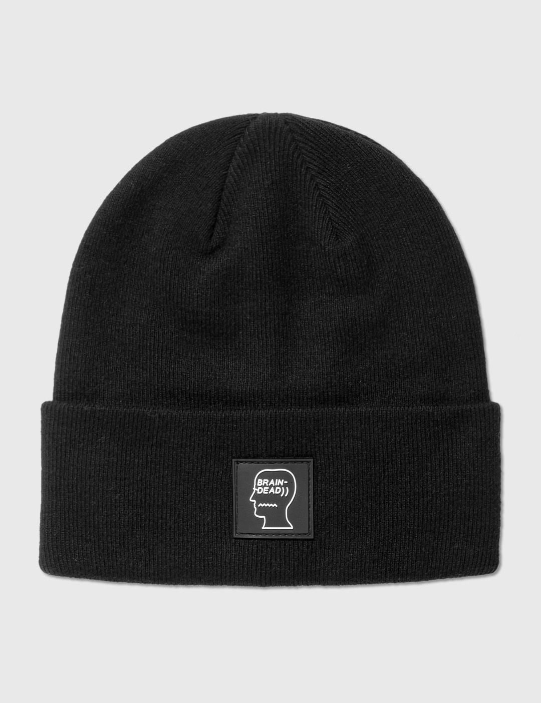 LOGO HEAD WOOL BEANIE - 1