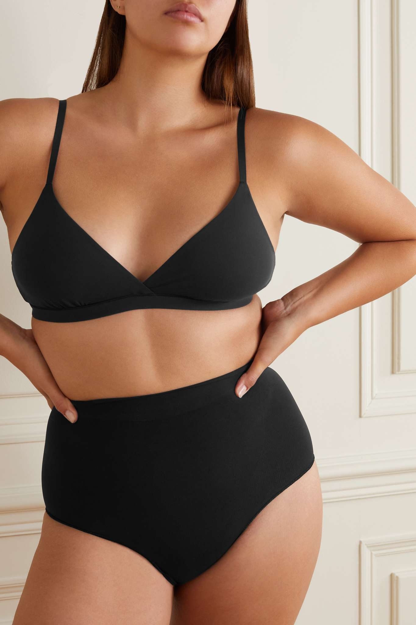 Fits Everybody wrap-effect triangle bralette - Sienna - 6