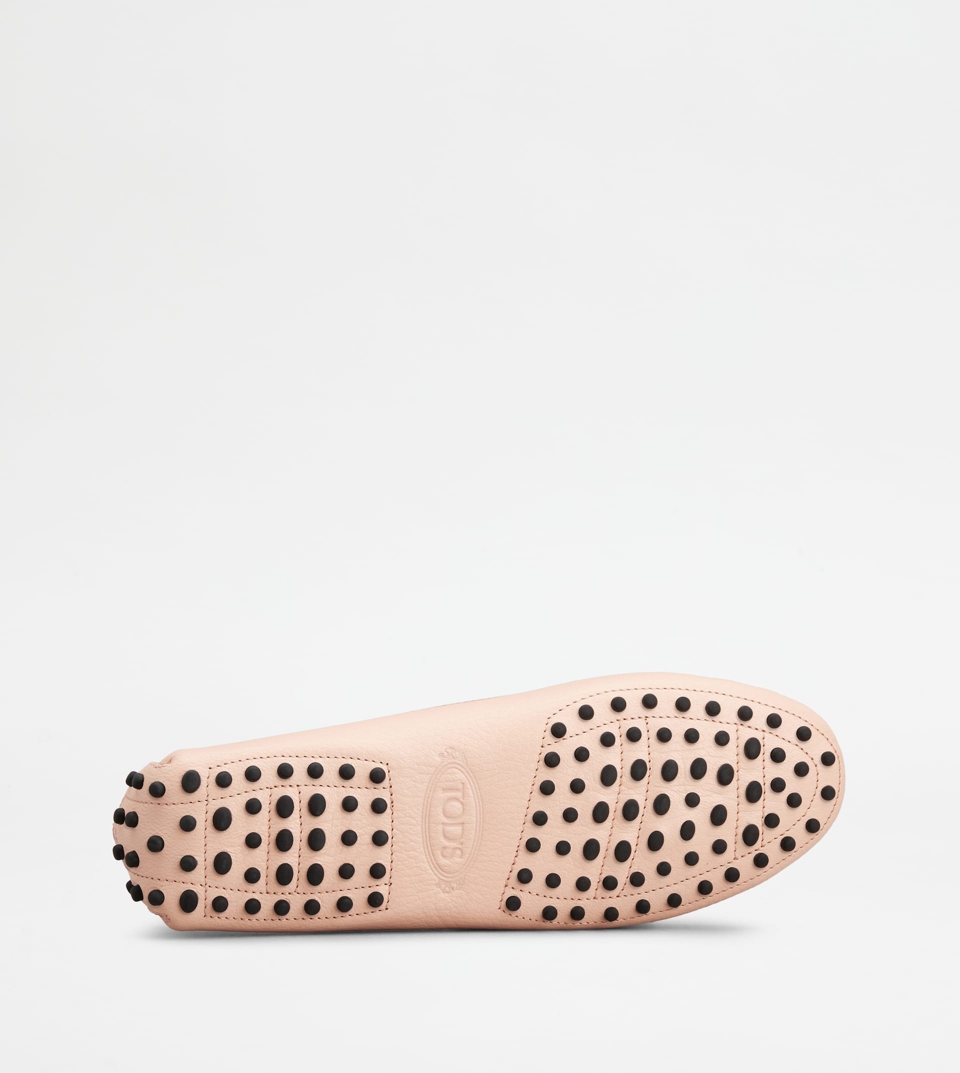 TOD'S GOMMINO DRIVING SHOES IN LEATHER - PINK - 4