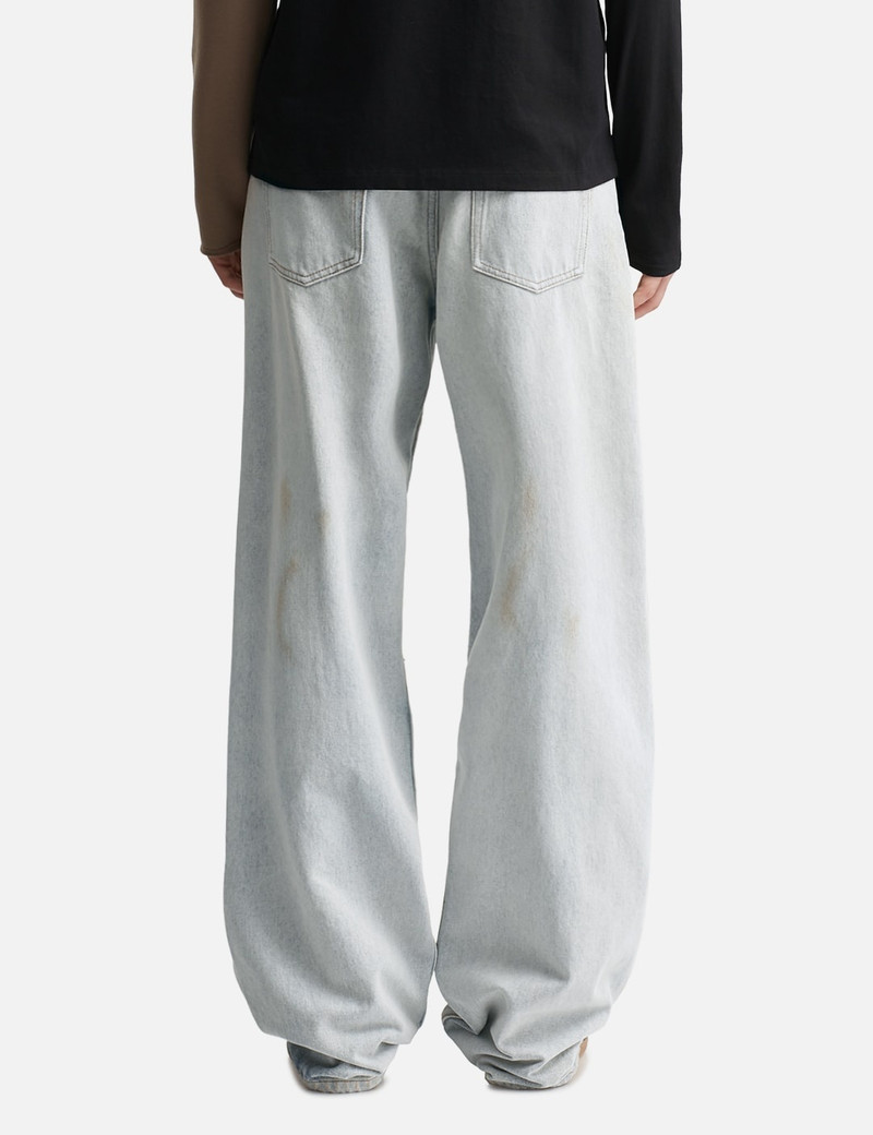 DISTRESSED DENIM JEANS 4