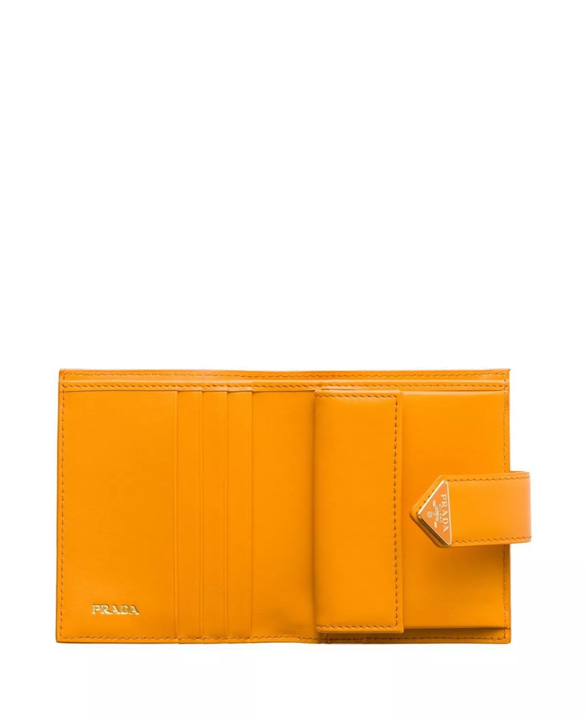 Small Saffiano and Smooth Leather Wallet - 2