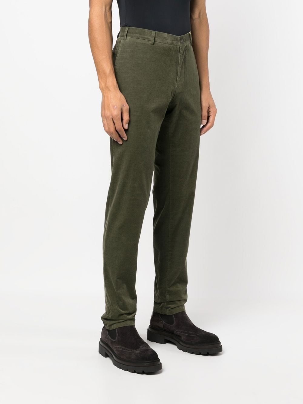 mid-rise slim-fit chinos - 3