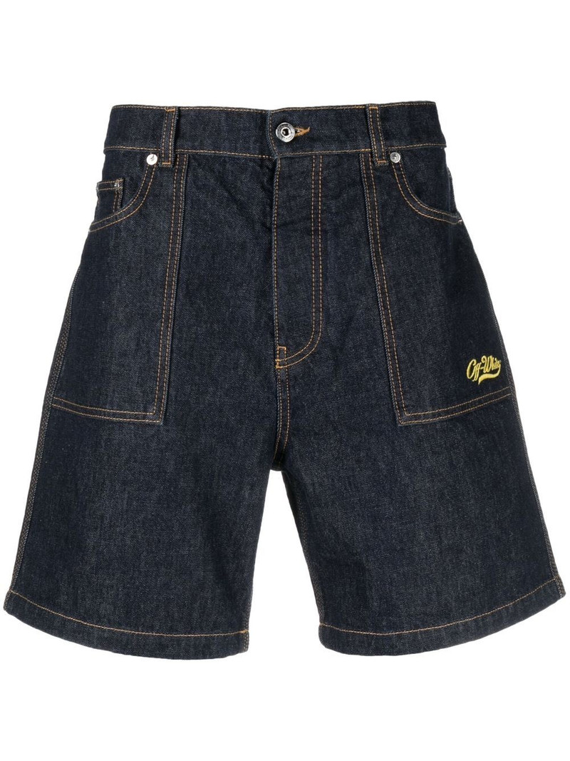 utility denim shorts 1