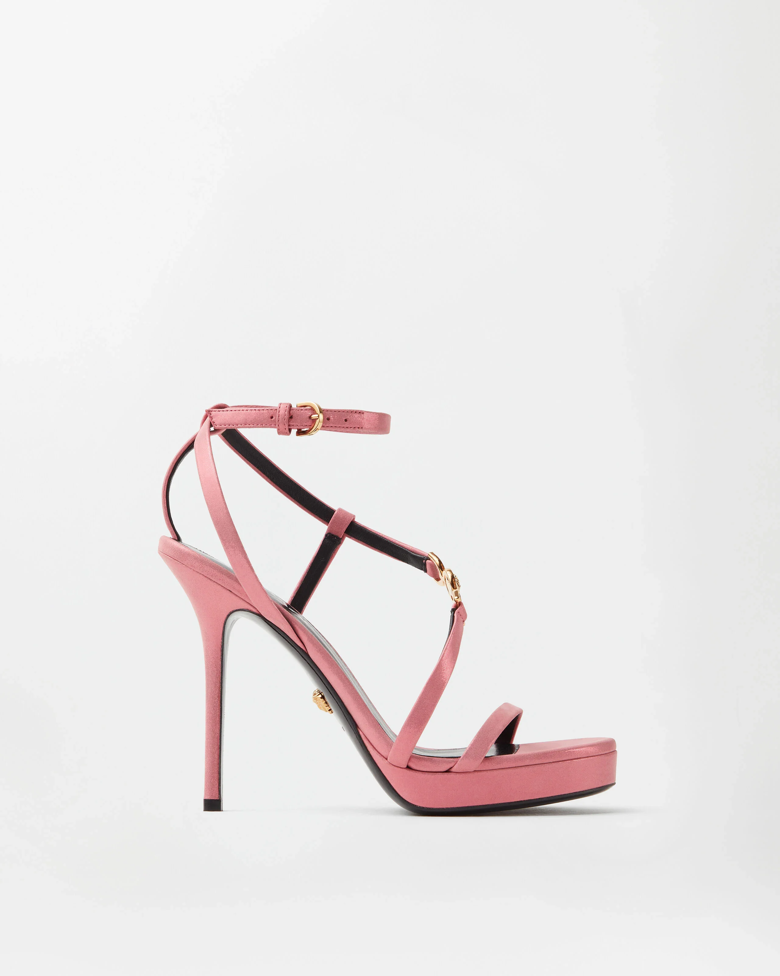 Medusa '95 Embellished Leather Sandals 115 mm - 1