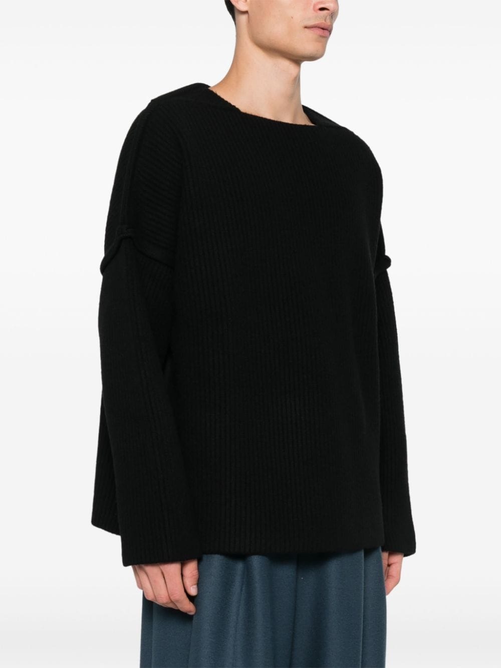 ribbed sweater - 3