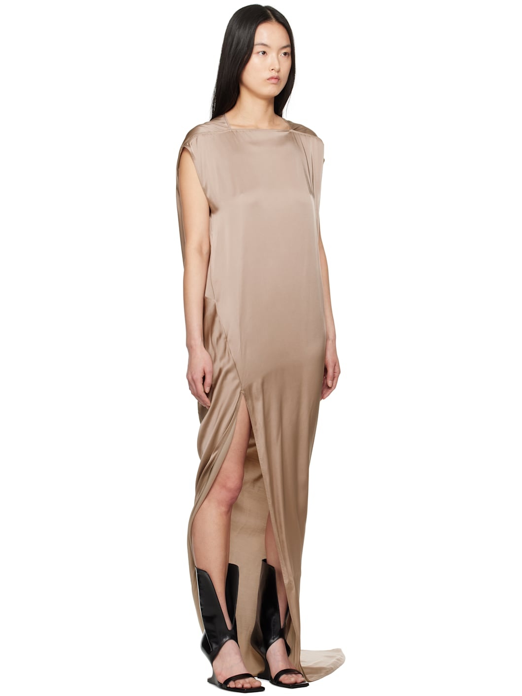Taupe Hollywood Edfu T Maxi Dress - 2