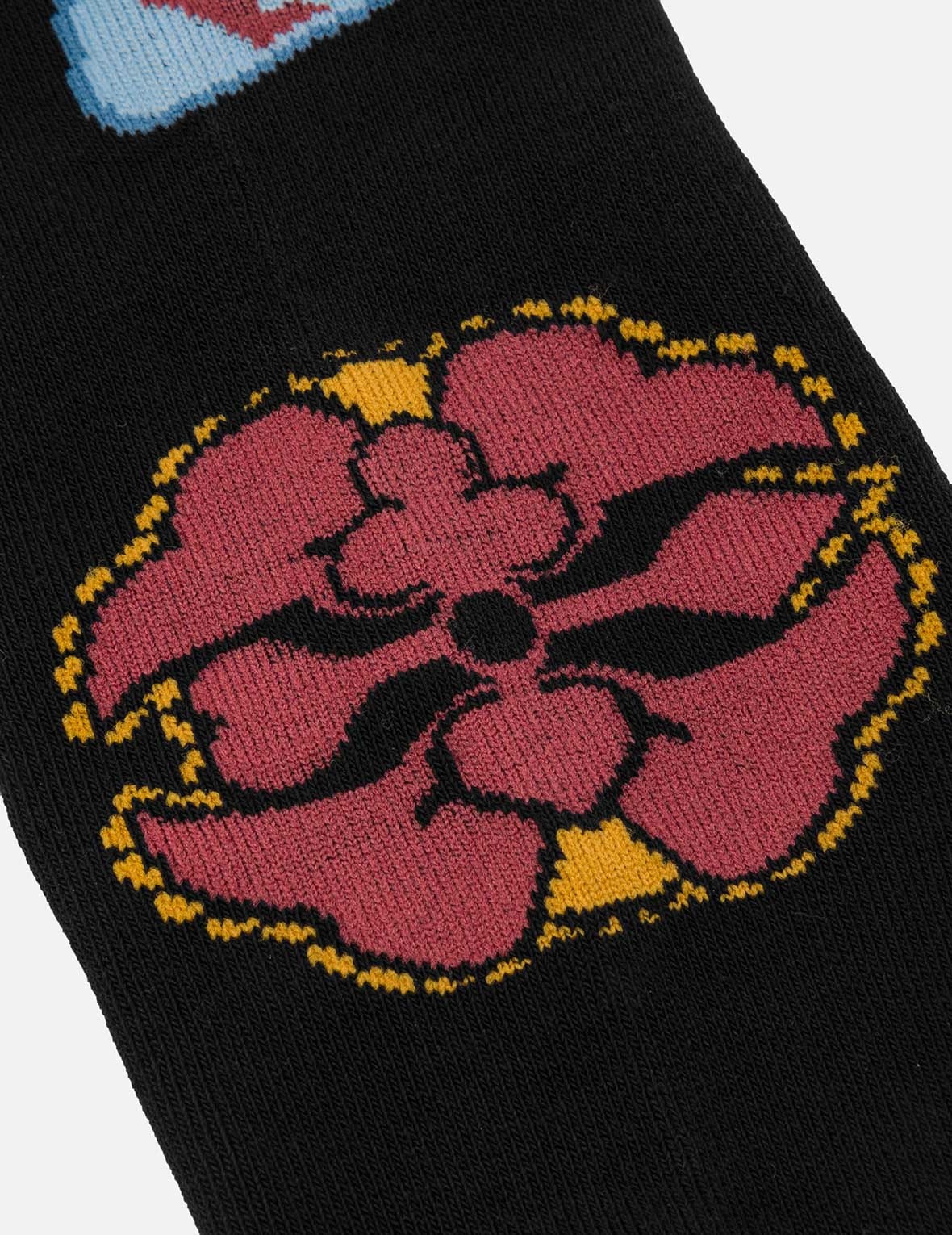 EVISU Multiple Logo Jacquard Long Socks - 3