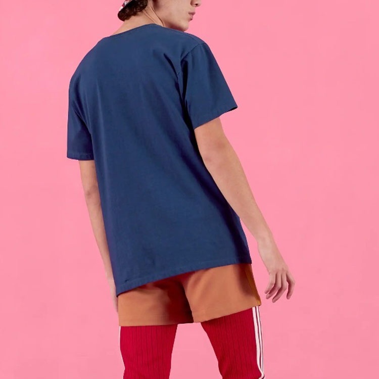 Gucci x adidas Cotton Jersey T-Shirt 'Cobalt Blue' 548334-XJEMJ-4622 - 6