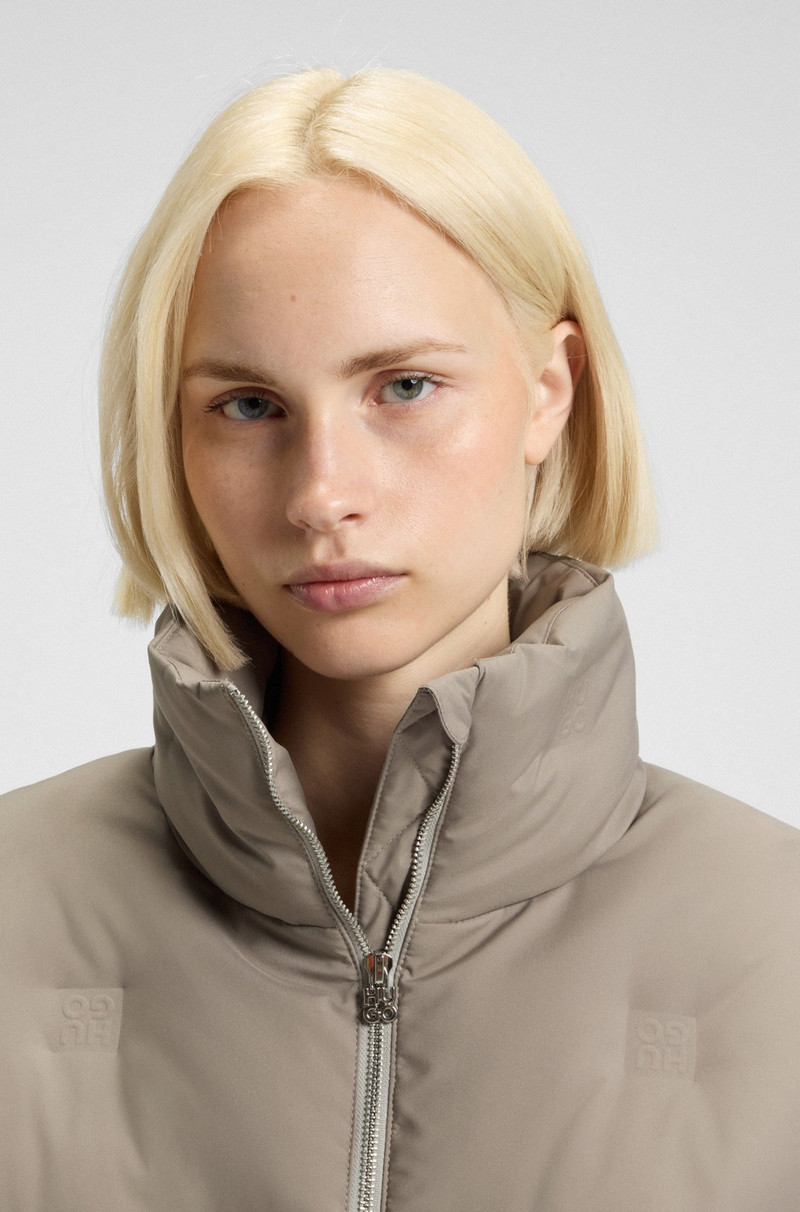 STACKED-LOGO JACKET WITH WATER-REPELLENT FINISH 5