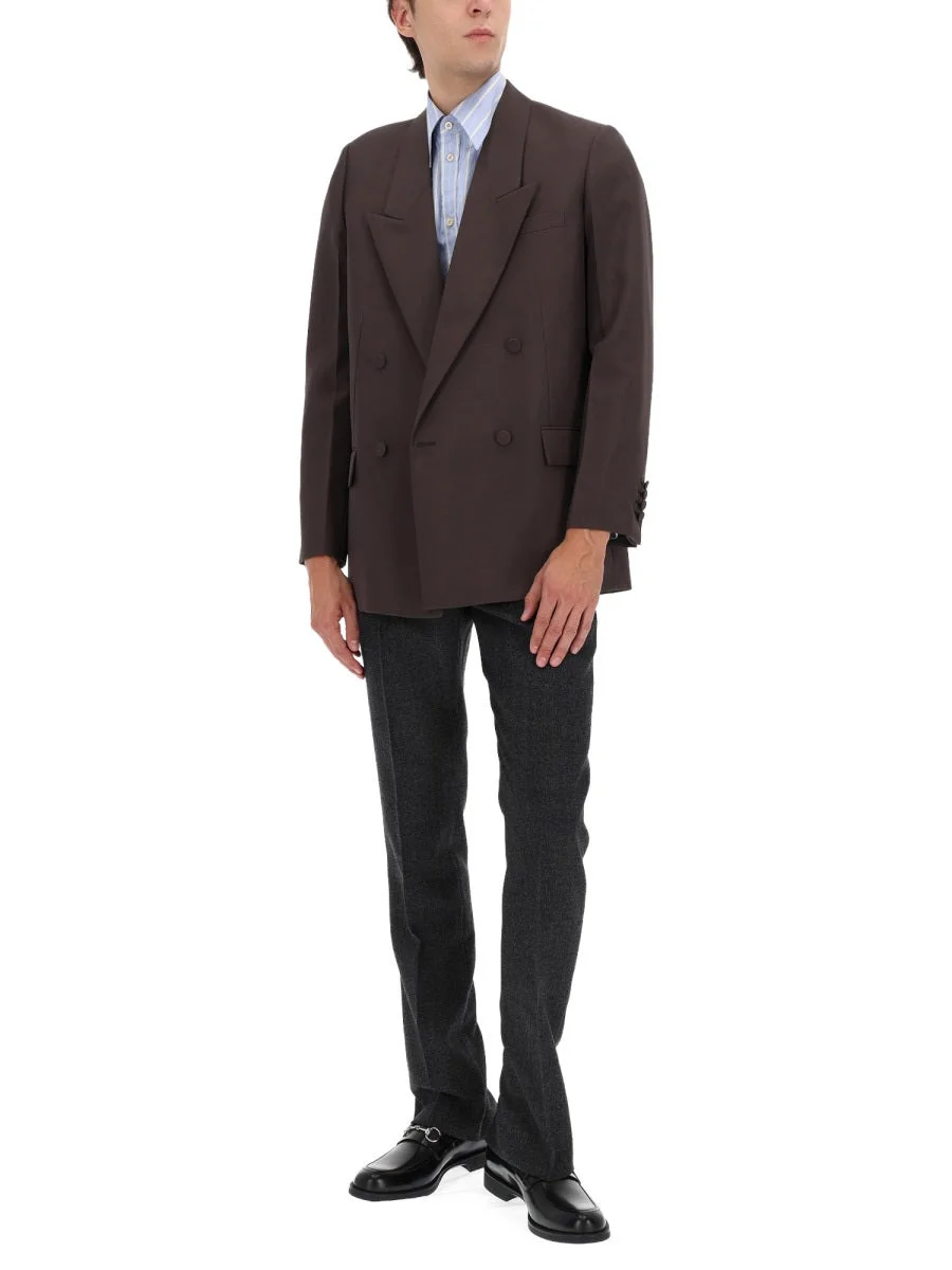 Gucci Men Double-Breasted Jacket - 1