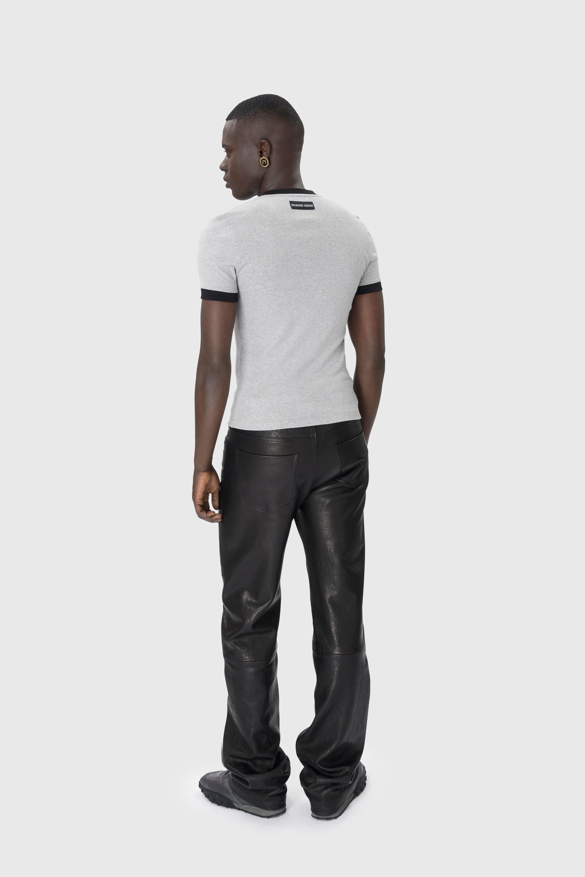 Moon Logo Jersey Fitted T-Shirt - 3