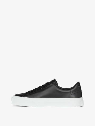 Givenchy CITY SPORT SNEAKERS IN GIVENCHY LEATHER outlook